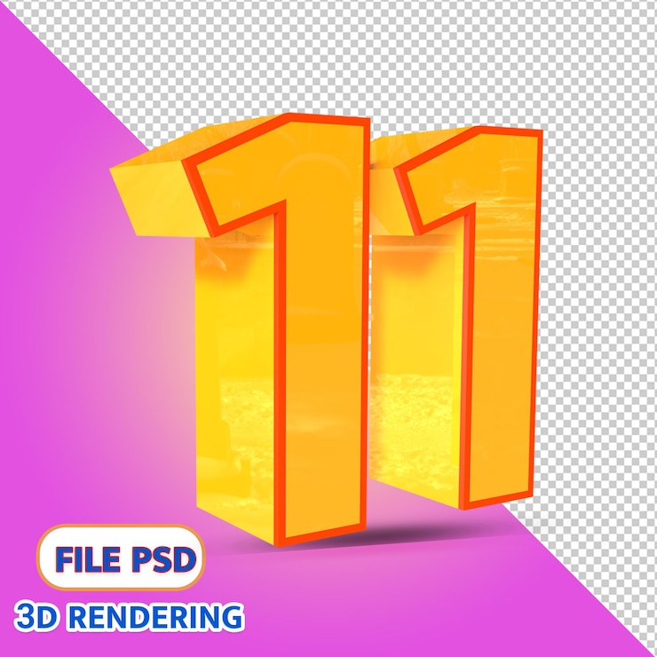 3D NUMER 11