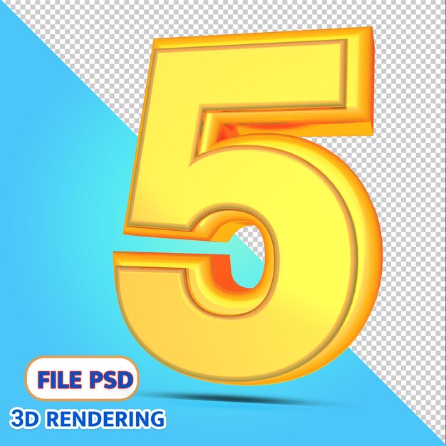 3d Numer 5