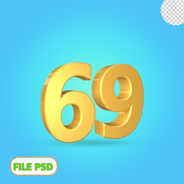 3d Numer 69