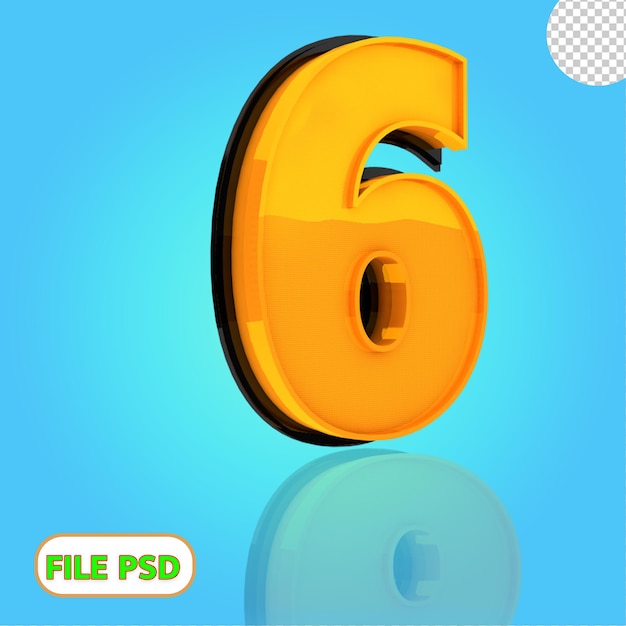 3d Numer 6