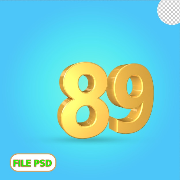 3d Numer 89