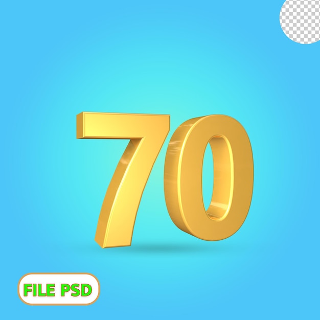 3D-nummer 70