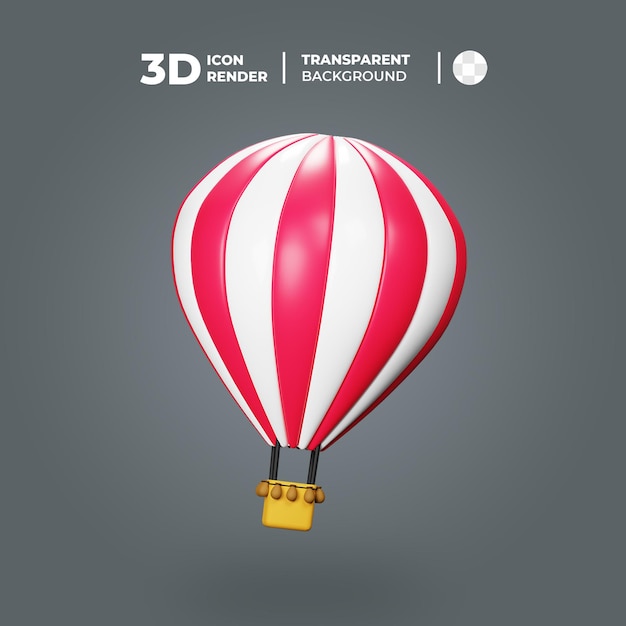 PSD 3d object air ballon