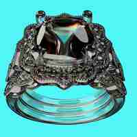 PSD 3d object rendering ring