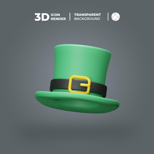 3D-object St Patrick Hoed