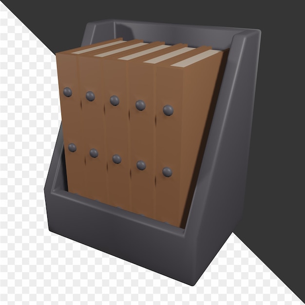 PSD 3d office desk icon