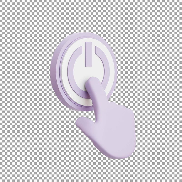 PSD 3d office management flat icon
