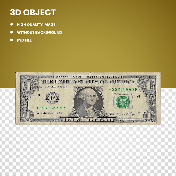 PSD 3d 1달러