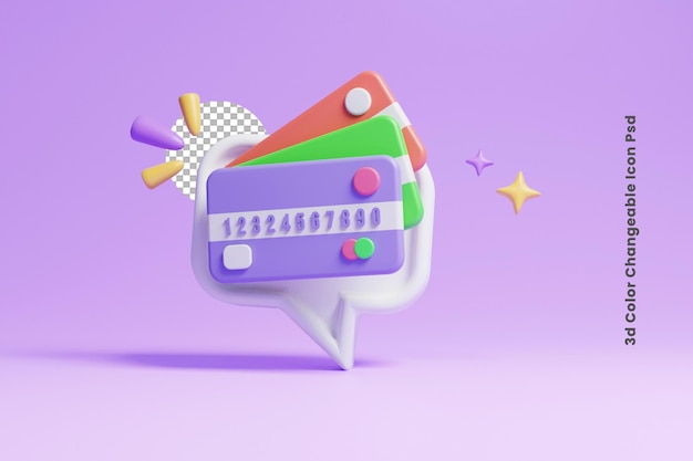 3d Online payment multiple credit card support or 3d multiple credit card payment service icon