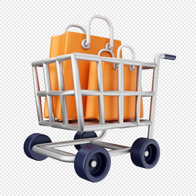 3d online shop sale ecommerce icon illustration render