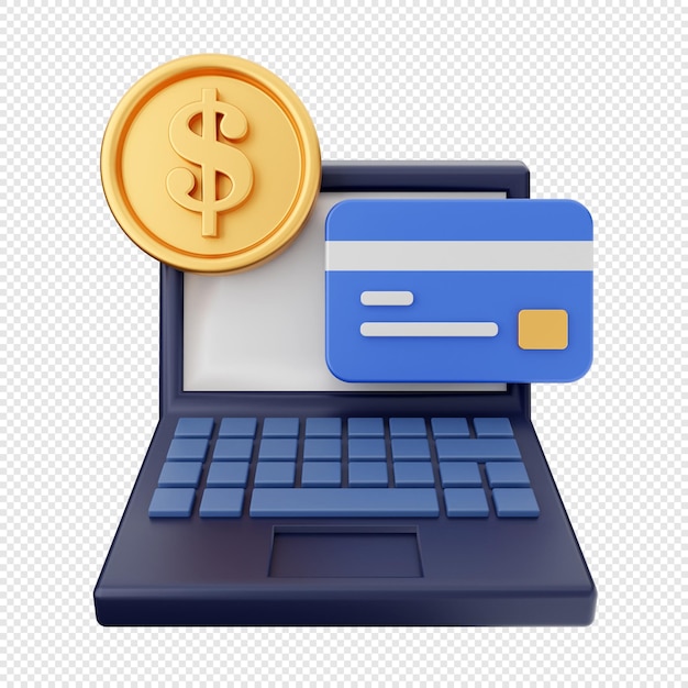 3d online shop sale ecommerce icon illustration render