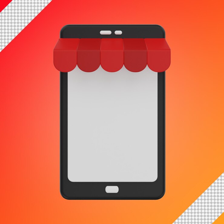 PSD 3d online store