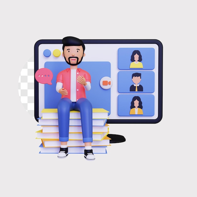 교육을 위한 3D 온라인 웨비나