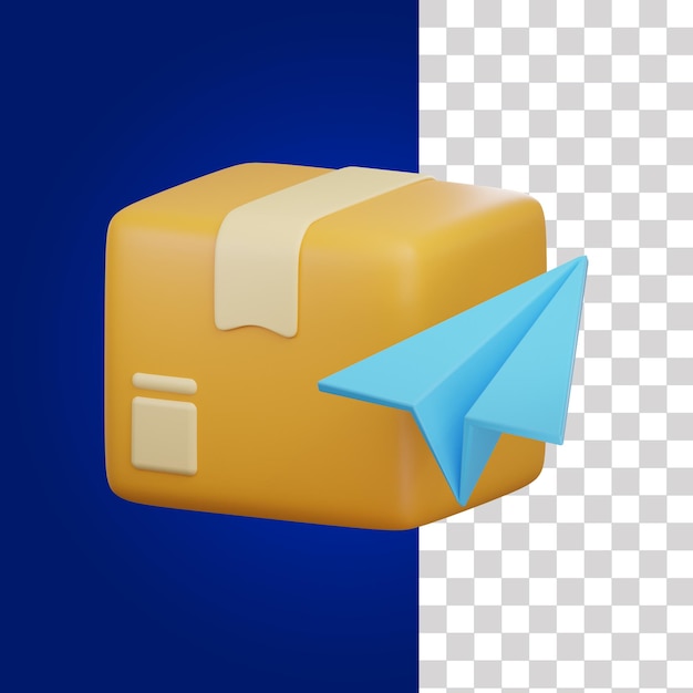 3d package forwarded illustration 1