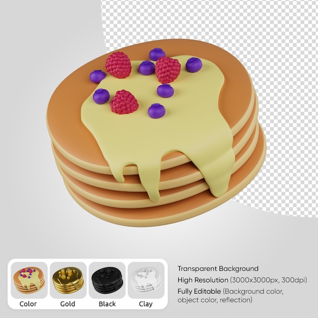 3d pancake