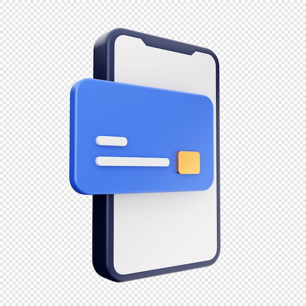 3d payment icon illustration