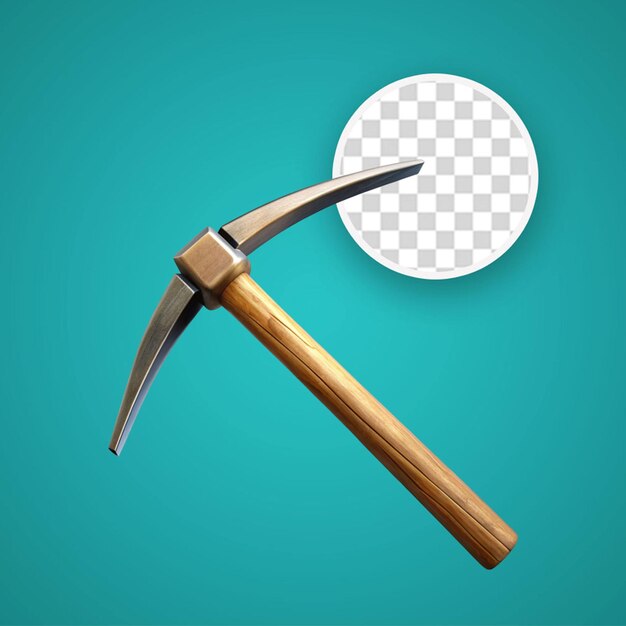 PSD 3d pickaxe