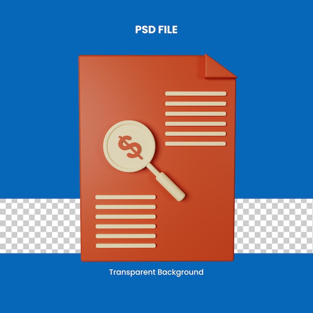 PSD 3d-pictogram belasting geïsoleerd op de transparante achtergrond