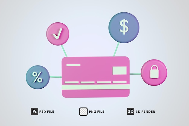 3d-pictogram creditcard