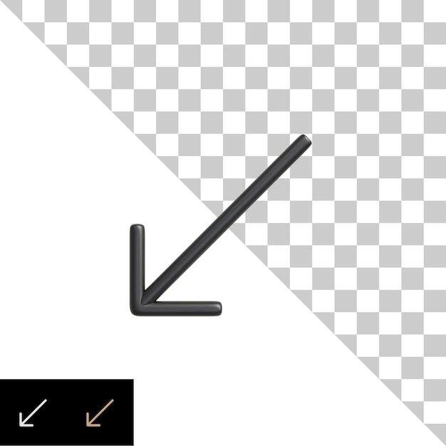 PSD 3d-pictogram met variatie