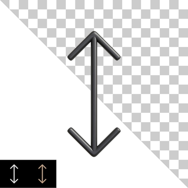 PSD 3d-pictogram met variatie