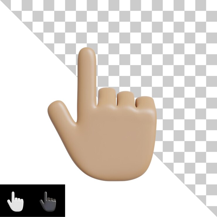 PSD 3d-pictogram met variatie