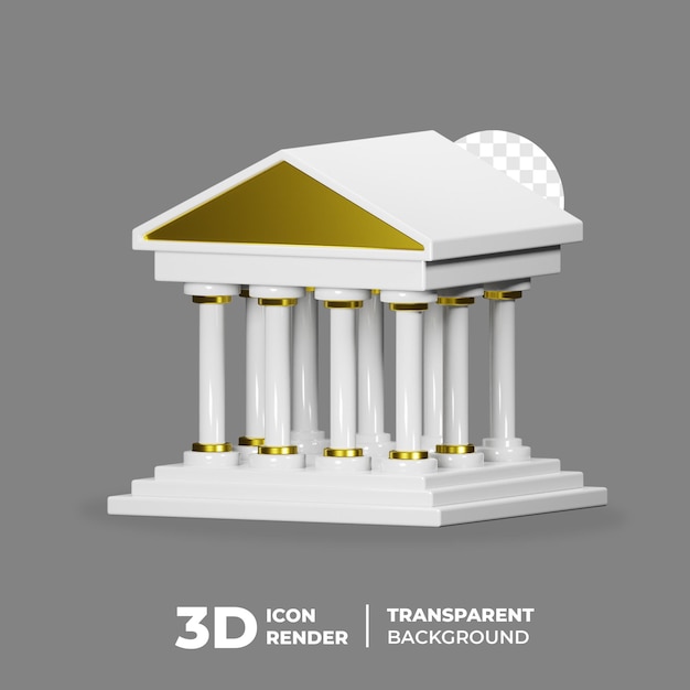 3D-pictogram Rechtbank