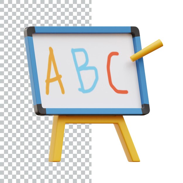 PSD 3d pictogram render activa ontwerp 3d pictogram illustratie