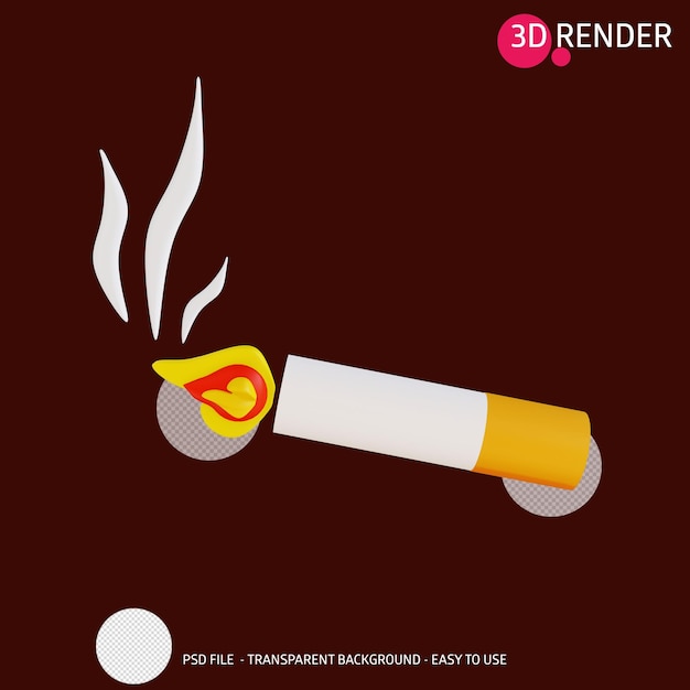 3D-pictogram roken