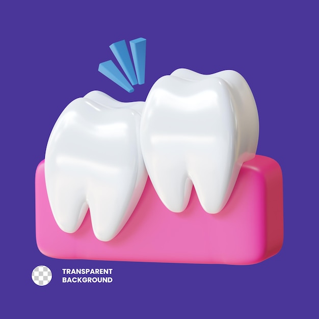 PSD 3d-pictogram wijsheidstanden