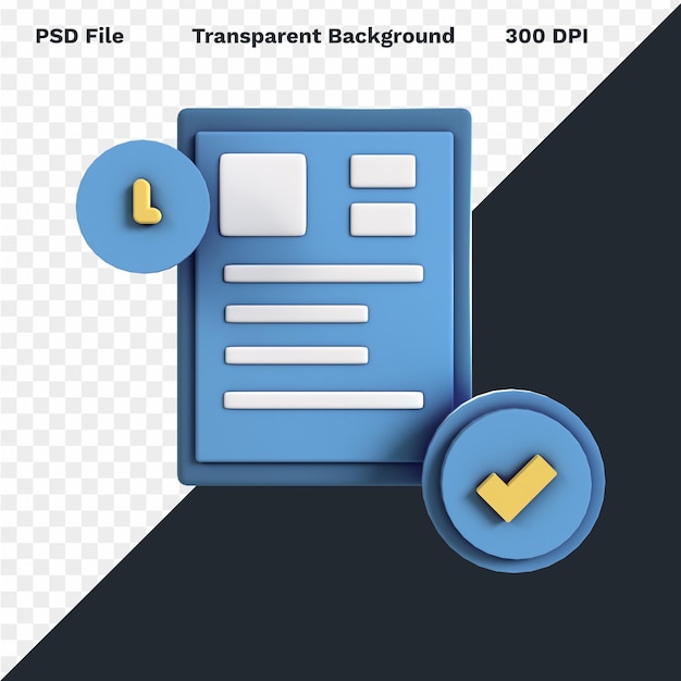 3D-pictogram Zakelijk Financiën Marketing Opstarten Bedrijf Presentatieontwerp