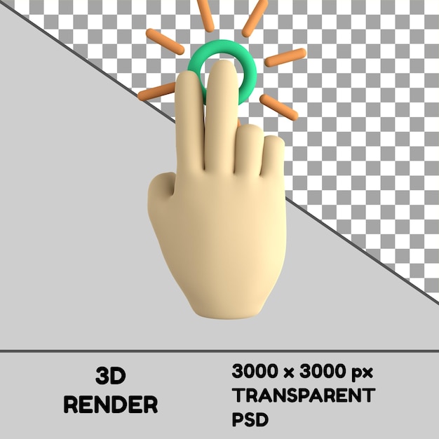 PSD 3d-pictogram