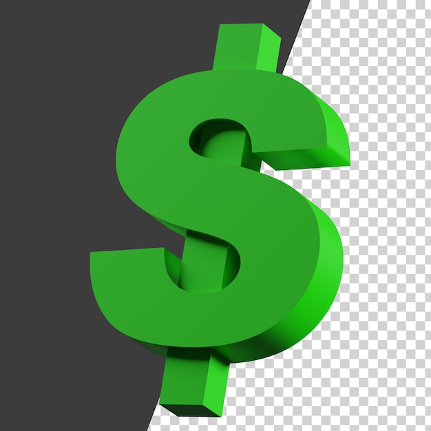 PSD 3d pictogramdollar