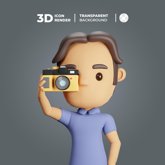 3d-pictogramfotograaf