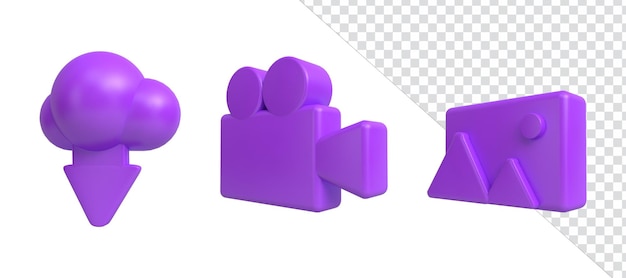 3D pictogrammenset