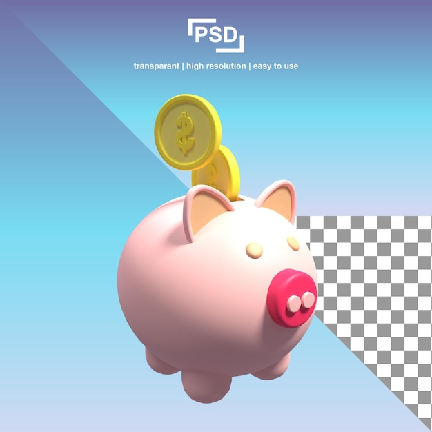 3d Piggy Bank