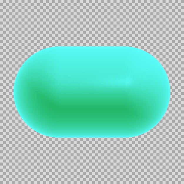 3d pill dynamic color icon