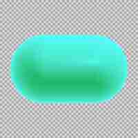 PSD 3d pill dynamic color icon