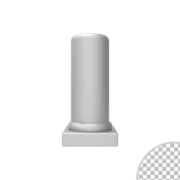 PSD 3d pillar