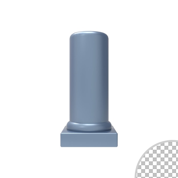 PSD 3d pillar