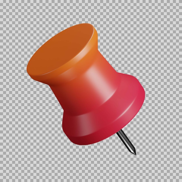 PSD 3d pin dynamic color icon