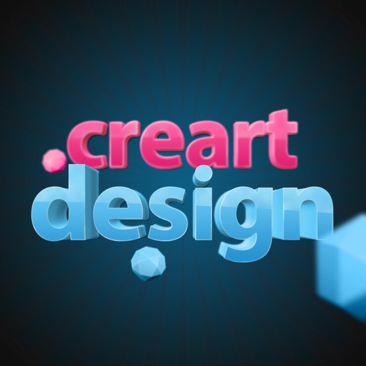 PSD 3d pink and blue editable text effect sans serif customizable design for creative projects