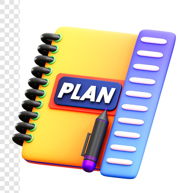 PSD 3d planningsboek