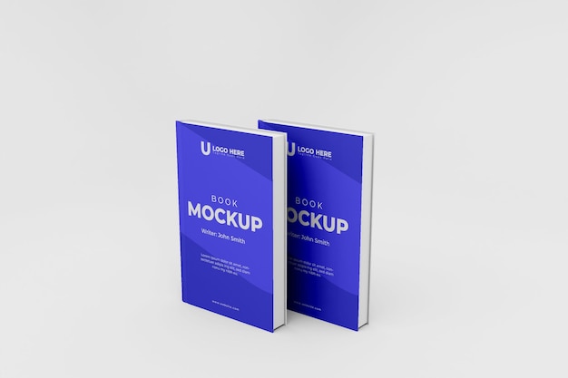 Design mockup di prodotti in vetro plastica 3d