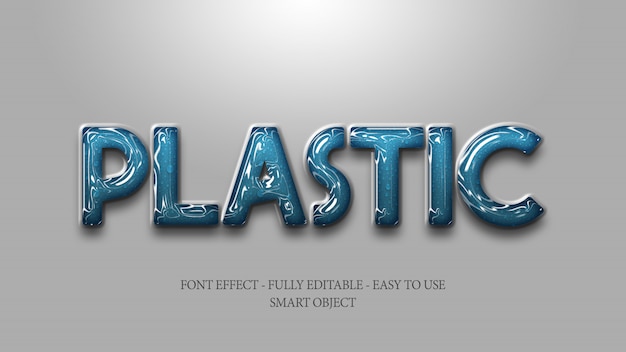 3D PLASTIC STEEN KERAMISCH GLANS TEKSTEFFECT