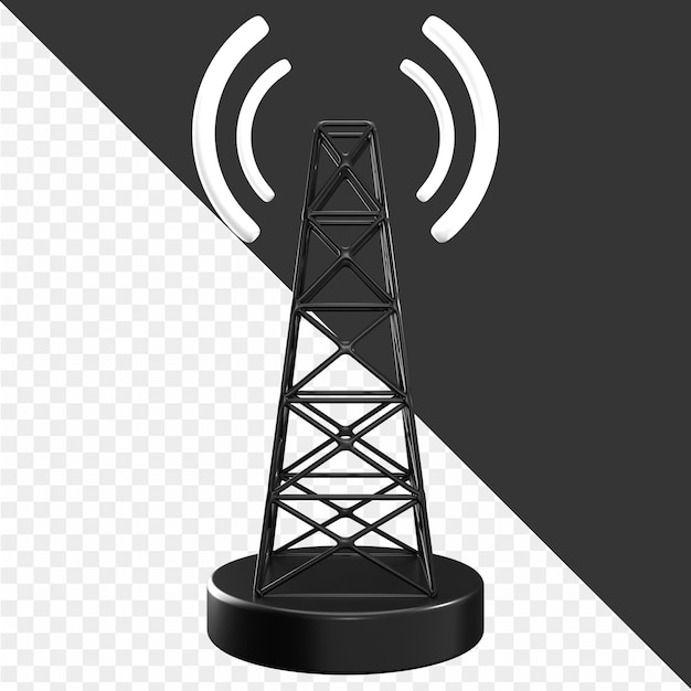 3D Podcast Icon
