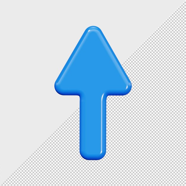 3d pointer arrow icon