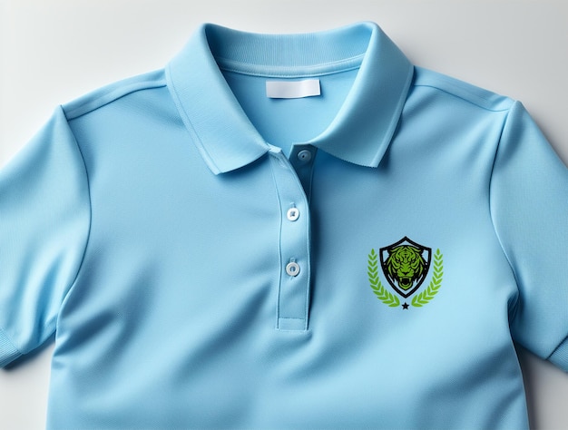 3D Polo t-shirt mockup PSD