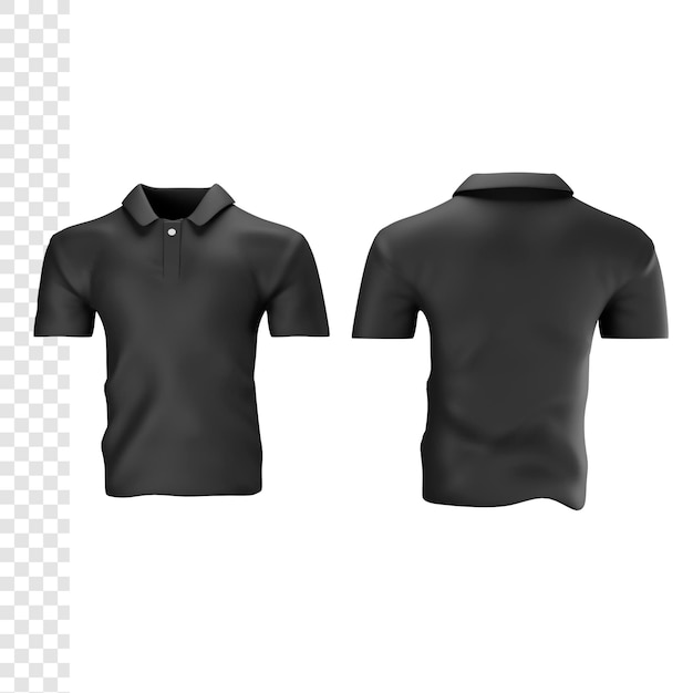 PSD 3d polo t shirt