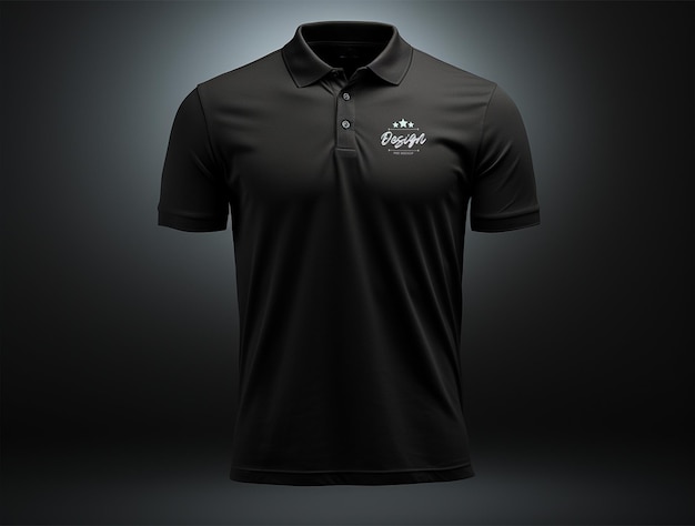 3d polo tshirt mockup psd